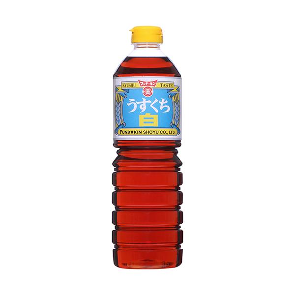 フンドーキン醤油 うすくち白しょうゆ 1L  (薄口 1リットル 白醤油 卵かけご飯 和食 調味料 本醸造 国産 九州 大分)