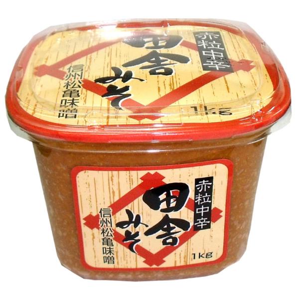 【 商品特徴 】じっくり熟成させたコクと香り豊かな赤粒みそ【 常冷区分 】常温【 規格 】1kg【 調理方法 】旬の食材を具材にしたみそ汁【 最終加工地 】長野県【 原材料 】大豆（カナダ又はアメリカ）、米、食塩／酒精【 アレルギー 】大豆