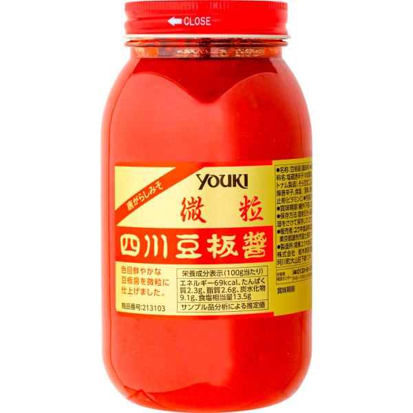 【 商品特徴 】唐辛子とそら豆を発酵させた豆板醤を、使いやすく細かくした微粒タイプです。【 常冷区分 】常温【 メーカー名 】ユウキ食品株式会社【 規格 】1kg【 調理方法 】油で炒めてから。【 最終加工地 】栃木県【 原材料 】塩蔵唐辛...