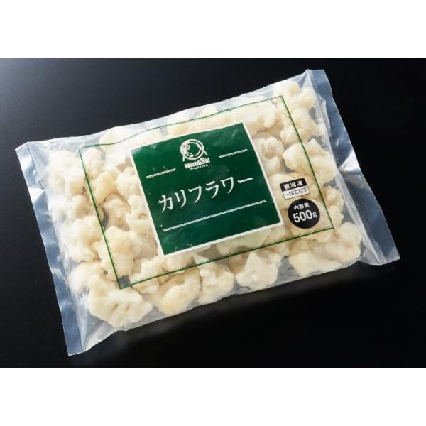 【 商品特徴 】カリフラワーを使いやすい大きさにカットし、軽く湯通しした後、急速冷凍しました。カリフラワー独特のほんのりした甘みをご賞味ください。【 常冷区分 】冷凍【 メーカー名 】【 規格 】500g【 調理方法 】ボイル炒め【 最終加...