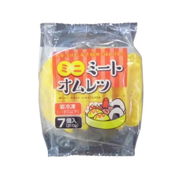 [ 商品特徴 ] 鶏肉、豚肉、たまねぎ、にんじんの入ったふんわりとしたミートオムレツです。[ 常冷区分 ] 冷凍[ メーカー名 ] ヤマガタ食品(株)[ 規格 ] 210ｇ（7個入）×12袋×4合[ ケース入数 ] 12袋[ 調理方法 ] ...