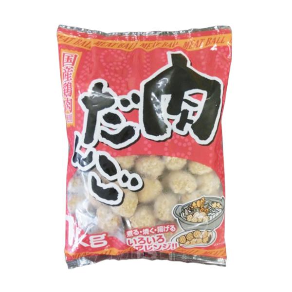 【 商品特徴 】鶏挽き肉にたまねぎを加えたとり肉だんごです。蒸タイプなので、そのままおでん等の煮込み料理や、揚げて酢豚やお好みのたれにからめたりと、とても便利な一品です。【 常冷区分 】冷凍【 メーカー名 】ヤマガタ食品株式会社【 規格 】...