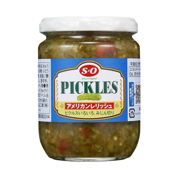 【 商品特徴 】スイートピクルスのみじん切りに、玉ねぎ、レッドピーマン、マスタードシード、セロリシード等をミックス。タルタルソース等各種ソースに。【 常冷区分 】常温【 メーカー名 】讃陽食品工業株式会社【 規格 】235g【 調理方法 】...