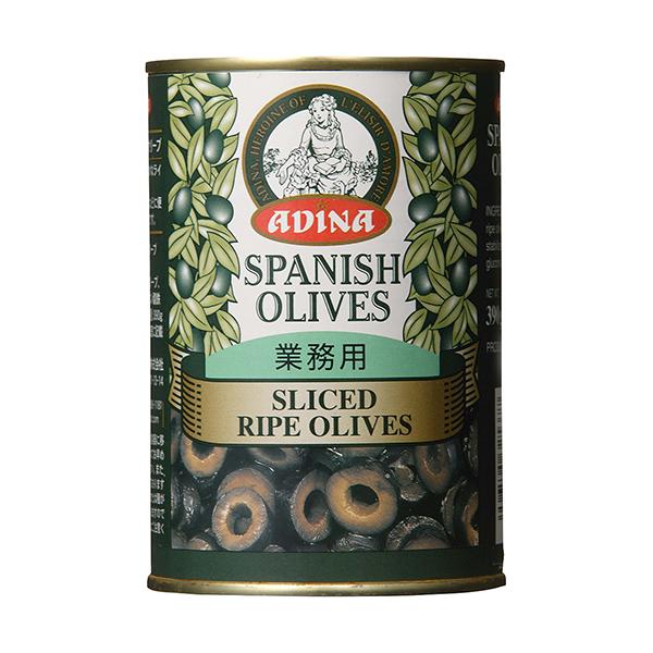 【 商品特徴 】スペイン産ライプオリーブをスライスしました。【 常冷区分 】常温【 メーカー名 】讃陽食品工業株式会社【 規格 】4号缶【 調理方法 】そのまま【 最終加工地 】スペイン【 原材料 】ライプオリーブ、食塩／グルコン酸鉄【 ア...