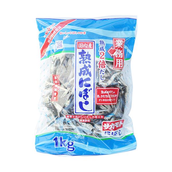 【 商品特徴 】長期熟成製法によりうまみを引き出した「だし本位」の煮干です。業務用大容量。【 常冷区分 】常温【 メーカー名 】株式会社サカモト【 規格 】1kg【 調理方法 】水出しまたは煮出してお使いください【 最終加工地 】愛知県【 ...