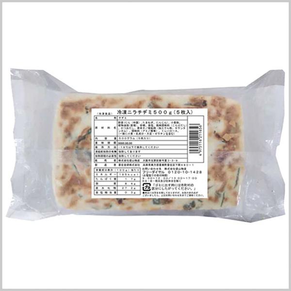 【 商品特徴 】たっぷりのニラと玉ネギ、人参が入ったチヂミです。多めの油で揚げ焼きにすれば、外はサクサク、中はもっちりのおいしいチヂミを召し上がれます。【 常冷区分 】冷凍【 メーカー名 】株式会社徳山物産【 規格 】100g×5枚【 調理...