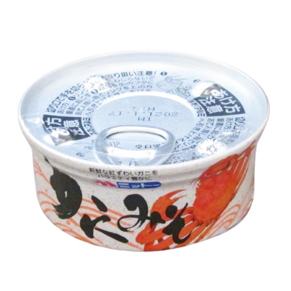 越河 かにみそ 80g ( 紅ズワイ蟹 / ずわいがに / 缶詰 )  [ 1318063 ]