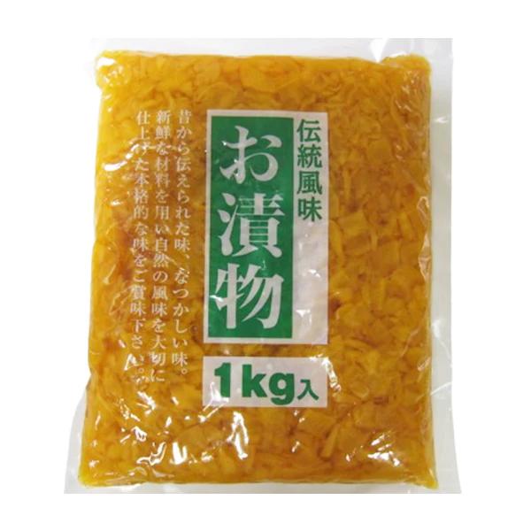[ 商品特徴 ]国産大根原料を使用した刻み商品です。つぼ風味に仕上げています。[ 常冷区分 ]常温[ メーカー名 ]銚子屋本店[ 規格 ]1kg[ 調理方法 ]そのままお食べください。[ 最終加工地 ]国内[ 原材料 ]大根（新潟県、宮崎県...