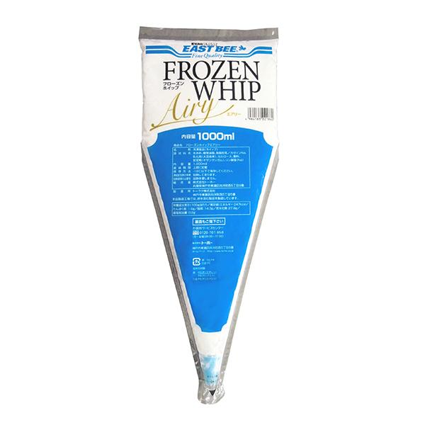 【 商品特徴 】たっぷり食べられる軽い口どけの冷凍ホイップです。やさしい甘さのミルク風味です。【 常冷区分 】冷凍【 メーカー名 】株式会社トーホー【 規格 】1L【 調理方法 】冷蔵庫内で5時間以上(1本バラ置き時）解凍後使用【 最終加工...