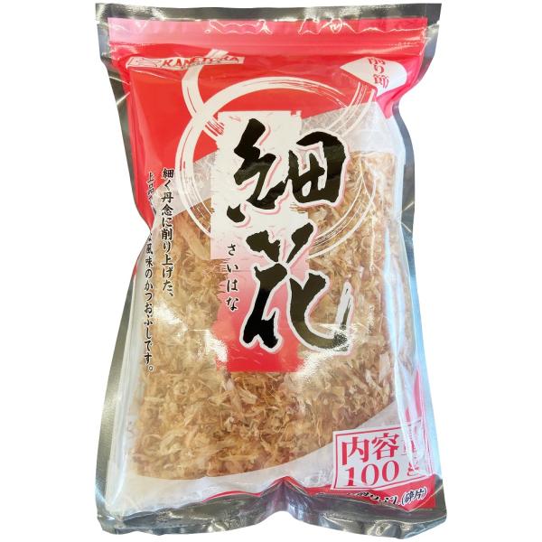 【 商品特徴 】かつお節を使用。主にふりかけ、トッピング用として細かな花状に仕上げました。【 常冷区分 】常温【 規格 】100g【 最終加工地 】静岡県【 原材料 】かつおのふし