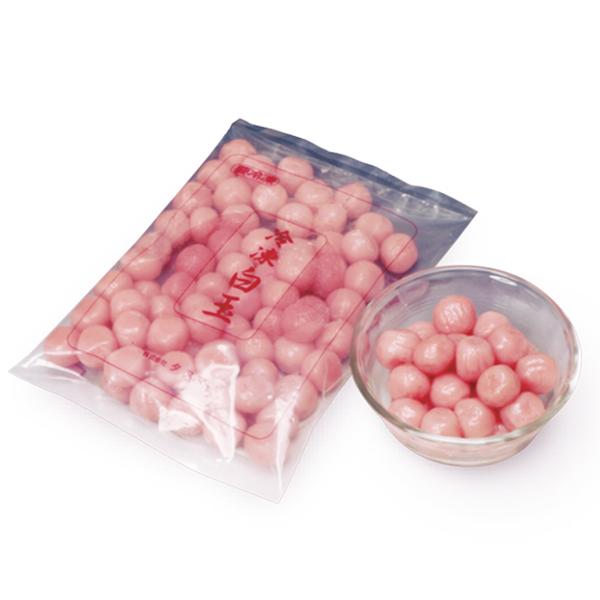 [ 商品特徴 ]紅麹を使用しています。桜色がメニューの色どりに最適です。[ 常冷区分 ]冷凍[ メーカー名 ]株式会社タヌマ[ 規格 ]500g[ 調理方法 ]ボイル、常温自然解凍[ 最終加工地 ]千葉県[ 原材料 ]もち米粉（もち米（タイ...