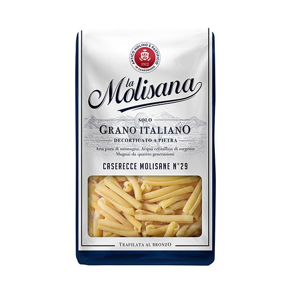 【 商品特徴 】南イタリアで長らく手作りされていた伝統的なパスタ。アルデンテの食感が特徴です。【 常冷区分 】常温【 メーカー名 】ラ・モリサーナ【 規格 】500g【 調理方法 】ゆで時間：11〜12分【 最終加工地 】イタリア【 原材料...