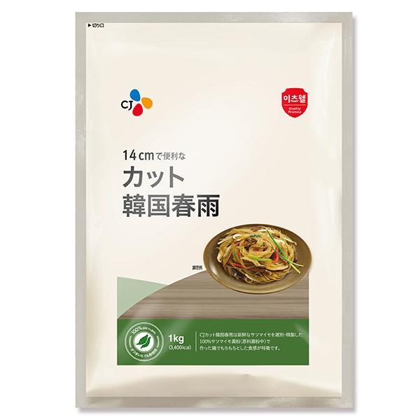 【 商品特徴 】コシがありながらもやわらかく調理後ものびにくく、14cmと使いやすい。さつまいも澱粉100%【 常冷区分 】常温【 メーカー名 】ＣＪＦＯＯＤＳＪＡＰＡＮ株式会社【 規格 】1kg【 調理方法 】茹でる【 最終加工地 】韓国...