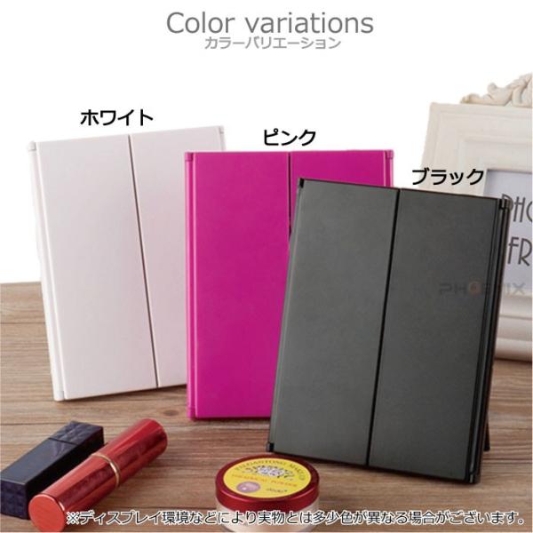 鏡 卓上 卓上ミラー Led ライト付き 三面鏡 かわいい 女優ミラー 化粧鏡 折りたたみ 持ち運び コンパクト 3カラー Buyee 日本代购平台 产品购物网站大全 Buyee一站式代购 Bot Online