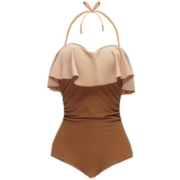 水着 ワンピース オフショル ツートンカラー 胸元フリル Tyk4076 Buyee Buyee Japanese Proxy Service Buy From Japan Bot Online