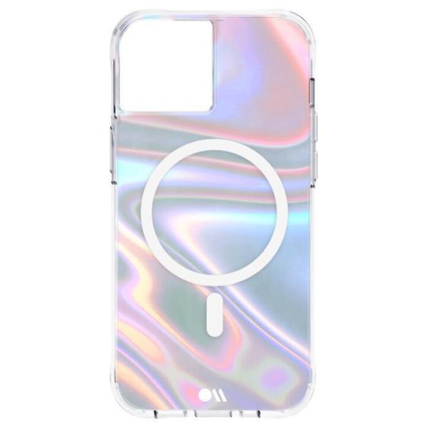 Case-Mate RہE3.0mϏՌ Soap Bubble Iridescent MagSafeΉ iPhone 13