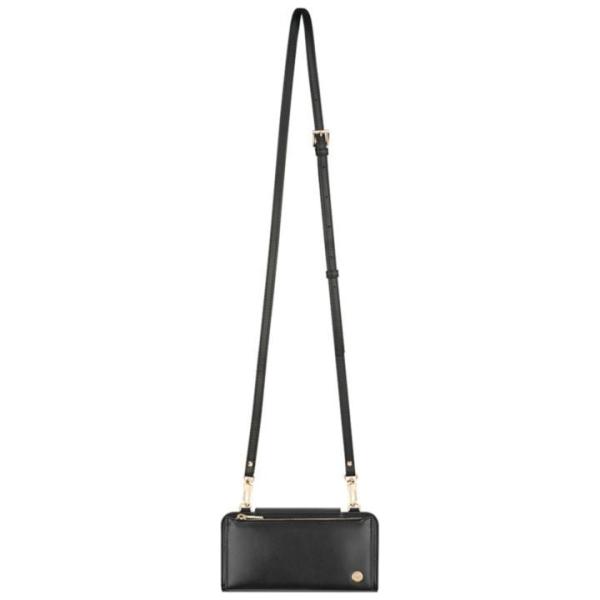 moshi SnapTo Crossbody Wallet Jet Black