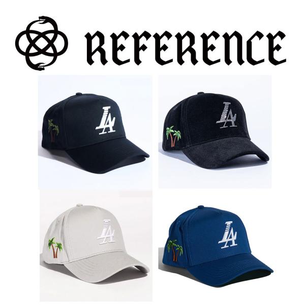 キャップ ストリート系 Paradise LA REFERENCE リファレンス 【4色展開】ヘッドウェア 帽子 メンズ レディース フリーサイズ スナップタイプ 誕生日プレゼント
