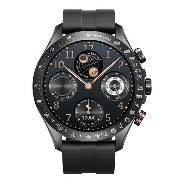 高発色の大型有機ELディスプレイを搭載し、心拍・血中酸素濃度など24時間自動で測定し記録するハイエンドなスマートウォッチです。