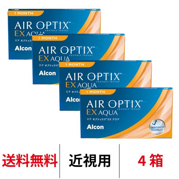 ■商品名：エアオプティクスexアクア■販売名：O2 オプティクス■内容量：1箱レンズ3枚入り■装用期間：1ヶ月■B.C：8.4mm/8.6mm■DIA：13.8mm■PWR(度数)：-0.25〜-8.00(-0.25ステップ)(-0.25,...
