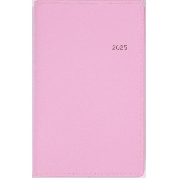 【商品概要】【商品詳細1】サイズ：幅9.9×高さ15.7cm／記入欄：●月間ページ…ブロック式　●週間ページ…セパレート式　◇月曜始まり　　【掲載期間】月間ページ：2024年12月1日〜2026年3月31日　週間ページ：2024年11月25...