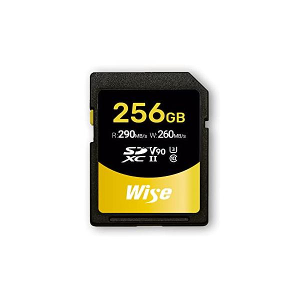 Wise SDXC UHS-II メモリーカード SD-Nシリーズ 256GB Class10 V90 UHS-II対応 読取り290MB/秒、書込み  :s-4560122244288-20221128:Apple Mint - 通販 - Yahoo!ショッピング