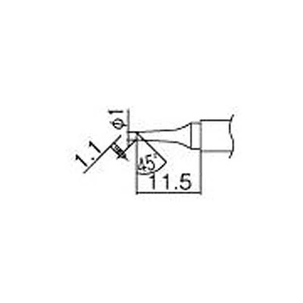 【商品概要】●コテ先名称:1BC型●適合コテ:FM2027・FM2028●適合本体:FX950・FX951・FX952●鉛フリーはんだ対応【商品説明】【商品詳細】ブランド：白光(HAKKO)商品種別：DIY・工具・ガーデン商品名：白光(HA...