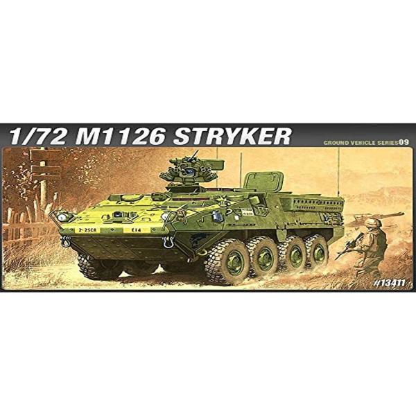 【商品概要】政俗国:韓国組み立て、塗装が必要なプラモデル。別途、工具、塗料等が必要。【商品説明】【商品詳細】ブランド：Academy商品種別：ホビー商品名：アカデミー 1/72 グランドビークルシリーズ9 M1126 ストライカー プラモデ...