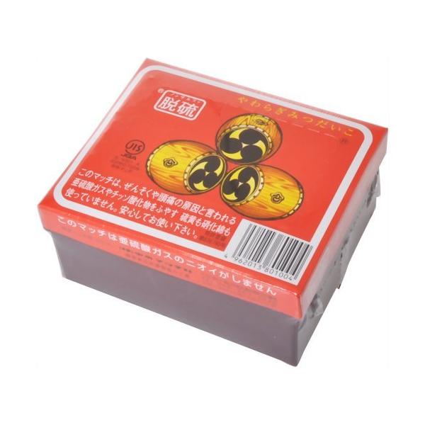 【商品概要】やわらぎみつだいこ 脱硫 家庭型マッチ 1箱ブラント名: 中外マッチ社メーカー名: 中外マッチ社商品の重量: 140 g【商品説明】【商品詳細】ブランド：中外マッチ社商品種別：DIY・工具・ガーデン商品名：中外マッチ社 やわらぎ...