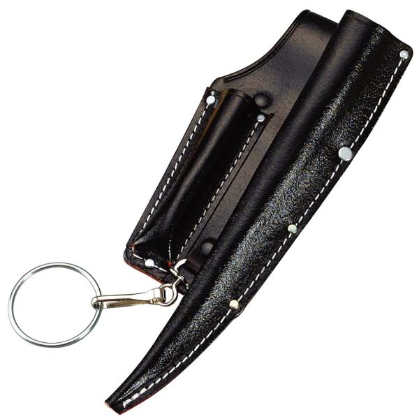 【商品概要】サイズ:26.5×9.5cm本体重量:140g素材・材質:牛黒床皮【商品説明】【商品詳細】ブランド：コヅチ商品種別：DIY・工具・ガーデン商品名：コヅチ(KOZUCHI) 黒床皮シノー・ハッカー差し カン付 CE-16製造元：コ...