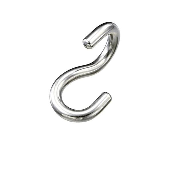 【商品概要】●ステンレス製で錆びにくく、耐久性に優れています。●形状：ツイスト ●D(mm)：8 ●L1(mm)：61 ●L2(mm)：45 ●W(mm)：20 ●S(mm)：15 ●Weight(g)：50 ●参考使用荷重(kN)：0.4...