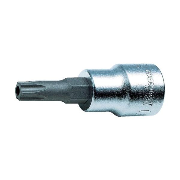 【商品概要】D(mm):18L(mm):50重量(g):37【商品説明】【商品詳細】ブランド：コーケン(Kohken)商品種別：DIY・工具・ガーデン商品名：コーケン 3/8(9.5mm)SQ. イジリ止めトルクスビットソケット 全長50m...