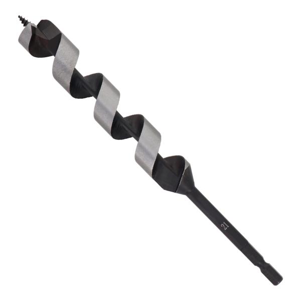 【商品概要】穴径:21.0mm全長:205mm溝長:135mm六角軸:6.35mm【商品説明】【商品詳細】ブランド：trad(トラッド)商品種別：先ネジ木工用ドリルビット商品名：三共コーポレーション trad 木工用兼用ビット 21mm T...