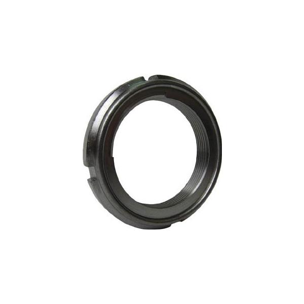 【商品概要】原産国:台湾●振動によるねじの緩みを防止します。●ベアリングナットと同じで菊ワッシャーが不要です。●ベアリングの締め付けなどに。●外径(mm):65●ねじ寸法:M45×1.5●総幅(mm):12.5●質量(g):131.5【商品...