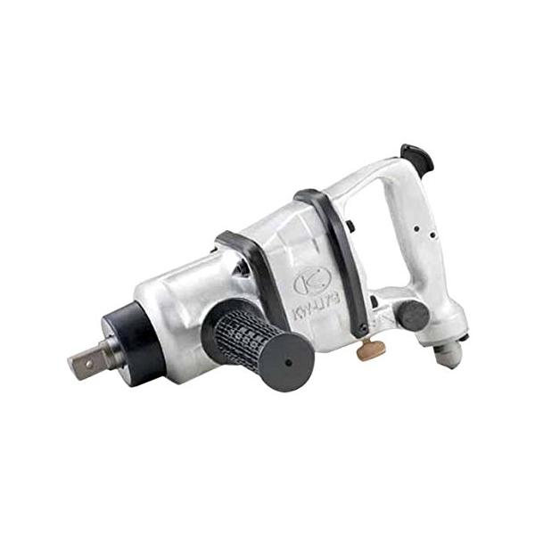 【商品概要】ソケット差込角(mm):19能力ボルト径(mm):19最大締付トルク(N・m):650無負荷回転数(rpm):6500空気消費量([[立米]]/min):0.60ホース取付口:Rc3/8排気:前方全長(mm):312ハンマータイ...