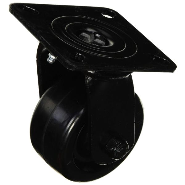 【商品概要】●波状の繊維入りのフェノール樹脂車輪です。●金具旋回部分には冷間鍛造で製造され熱処理を施していますので、高荷重や衝撃による摩耗や変形を防ぎ旋回抵抗が小さく長時間滑らかに使用できます。●機械工場、食品工場、倉庫、工作機械、コンピュ...