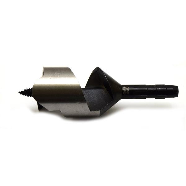 【商品概要】木 材 の 貫 通 穴 用サイズD:45.0mm　全長L:140mm　溝長T:80mm　チャック径d:6角軸　13ｍｍ適 応 機 種:●電気ドリル（6.5mmチャックφ21mmまで可、10mmチャックφ30mmまで可、13mmチ...