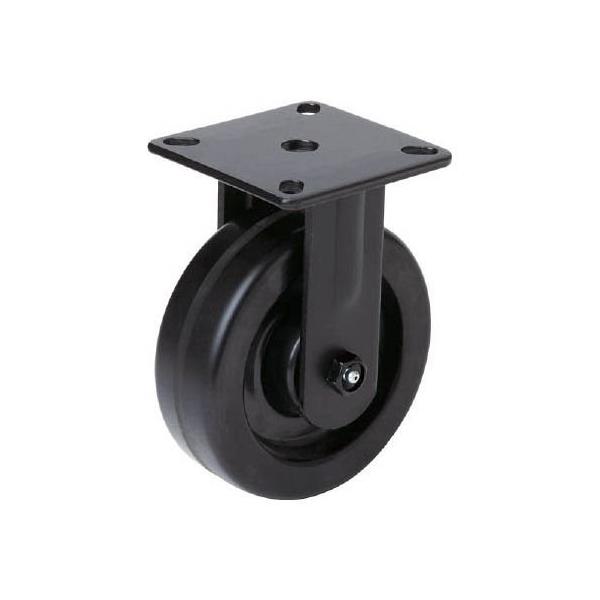 【商品概要】●波状の繊維入りのフェノール樹脂車輪です。●金具旋回部分には冷間鍛造で製造され熱処理を施していますので、高荷重や衝撃による摩耗や変形を防ぎ旋回抵抗が小さく長時間滑らかに使用できます。●機械工場、食品工場、倉庫、工作機械、コンピュ...