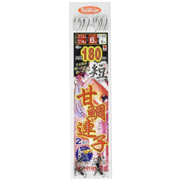 【商品概要】上針×下針:12×18ハリスシーガー:8幹糸ナイロン:10全長:1.8m3本針2組入上針:小鯛(白)、下針:細地ムツ(白)【商品説明】【商品詳細】ブランド：ハリミツ(HARIMITSU)商品種別：スポーツ＆アウトドア商品名：HA...