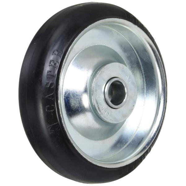 【商品概要】原産国:日本●ベアリング入のゴム車輪です。●許容荷重(kgf):200●車輪径D(mm):150●車輪幅(mm):45●ボス幅B(mm):53●穴径d(mm):20●許容荷重(N):2000●質量(kg):1.02●許容荷重(d...