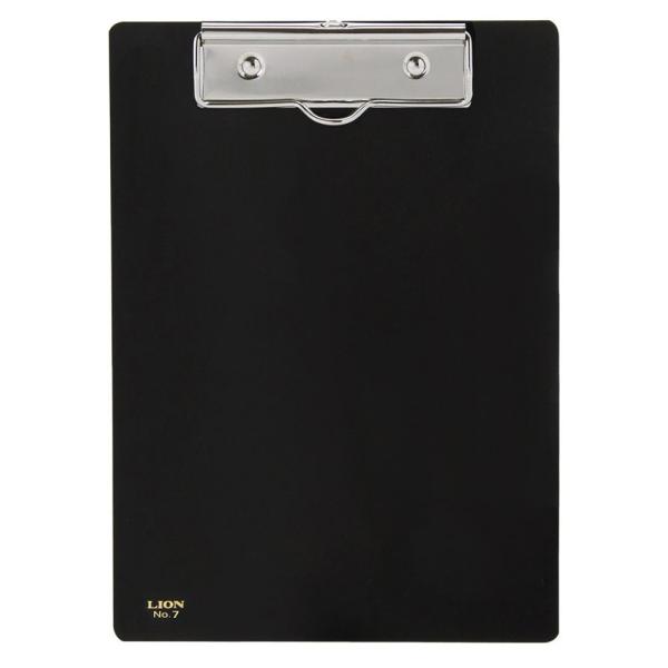 【商品概要】【規格】A5判E型【材質】フェノール樹脂製【厚み】1.4mm【付属】吊下げ金具付【色】黒【商品説明】【商品詳細】ブランド：ライオン事務器商品種別：文房具・オフィス用品商品名：ライオン事務器 アート用箋挟 A5E No.7 黒製造...