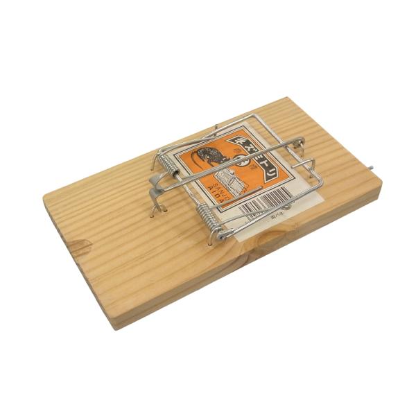【商品概要】特長:昔ながらのバネ付ネズミトリ。使用方法:バネをセットしてエサを付ける。仕様:木製台・金属バネサイズ:幅約100mmx奥行約180mmx高さ約35mm重量:約150g注意:強力バネのため指を挟まないようにする。【商品説明】【商...