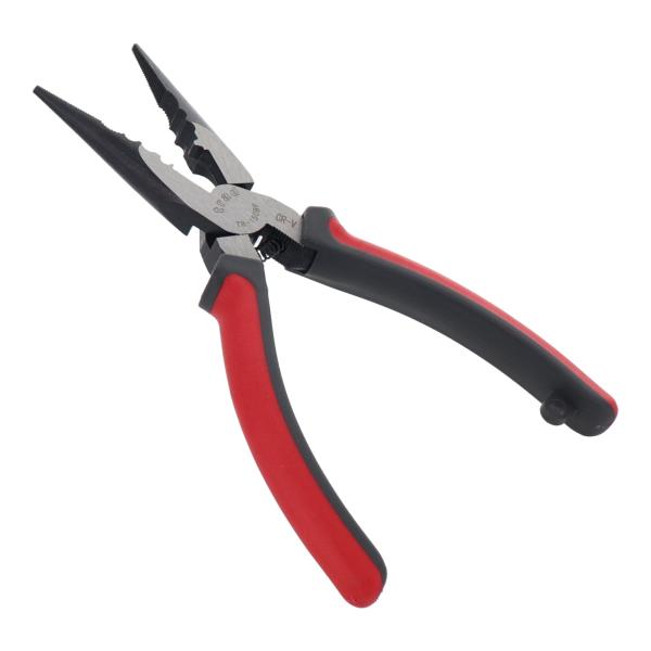 【商品概要】サイズ:150mm重量:140g材質:クロームバナジウム鋼(完全焼入れ)圧着能力:1.25~3.0mm切断能力:鉄線/1.6mm、銅線/2.0mm【商品説明】【商品詳細】ブランド：trad(トラッド)商品種別：DIY・工具・ガー...