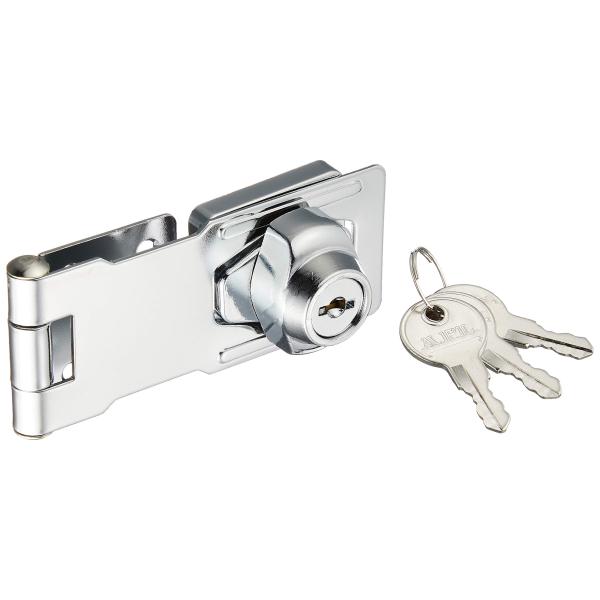 【商品概要】付属品:キー3本【商品説明】【商品詳細】ブランド：ハイロジック商品種別：DIY・工具・ガーデン商品名：ハイロジック 鍵つき掛金錠 95ミリ 3本キー J-457製造元：ハイロジック商品番号：J-457商品内容：95mm色：シルバ...