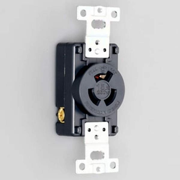 【商品概要】●厚み(mm):25.7●長さ(mm):107●定格:接地2P15A250V●幅(mm):35●質量(g)66.2【商品説明】【特長】<br>●端子ねじＭ４を使用します。<br>●電線接続方式は圧着端子式...