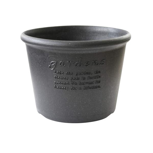 【商品概要】製造国:日本容量:約5.5Lサイズ:Φ240×H185mm色: ブラック【商品説明】【商品詳細】ブランド：八幡化成(Hachimankasei)商品種別：DIY・工具・ガーデン商品名：八幡化成 アーブル エコポット浅型 ＢＫ 8...