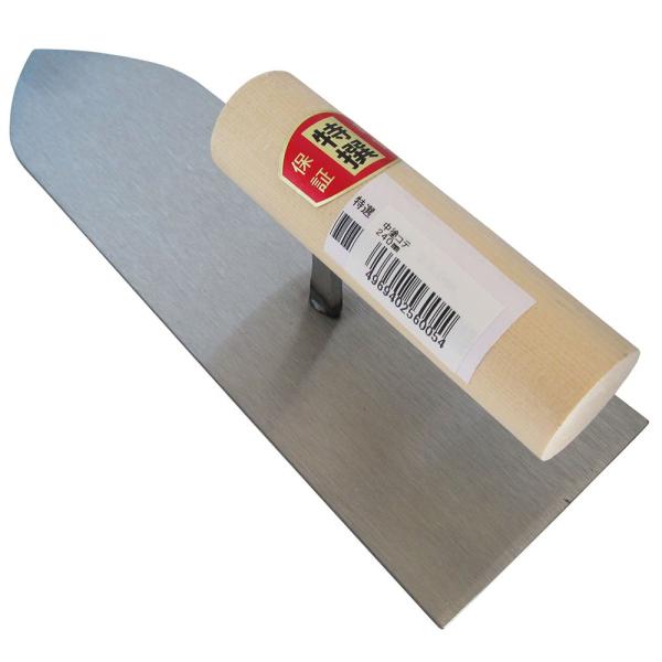 【商品概要】サイズ:約幅83×長さ240mm、ハンドル/約直径30×110mm質量:235g材質:コテ部/スチール、柄/木【商品説明】【商品詳細】ブランド：角利産業(Kakuri Sangyo)商品種別：DIY・工具・ガーデン商品名：角利産...