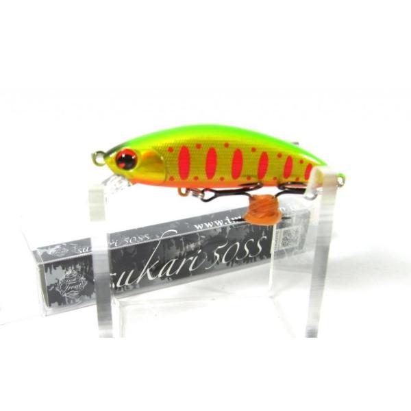 【商品概要】主な対応魚種:マス シーバスタイプ:シンキングサイズ:50mm / 重量:5gカラー:イブキ #SU50SS-104フック:ST-36BC #12【商品説明】【商品詳細】ブランド：アムズデザイン(ima)商品種別：スポーツ＆アウ...