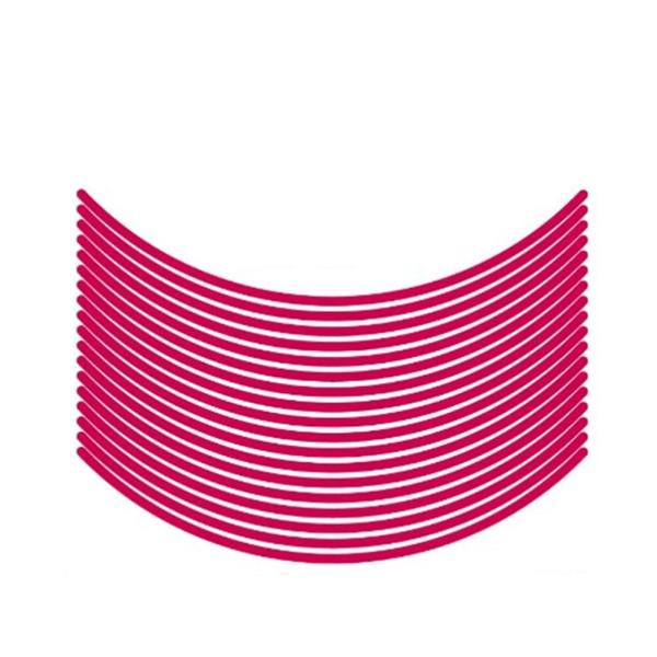 【商品概要】汎用品 二輪車用リムサイズ:17インチカラー:ソリッドタイプ ピンク 【文字なし 無地】ライン幅:6mm付属品:MDFロゴステッカー5枚、予備デカール2枚、貼付け説明書【商品説明】【商品詳細】ブランド：エムディーエフ(Mdf)商...