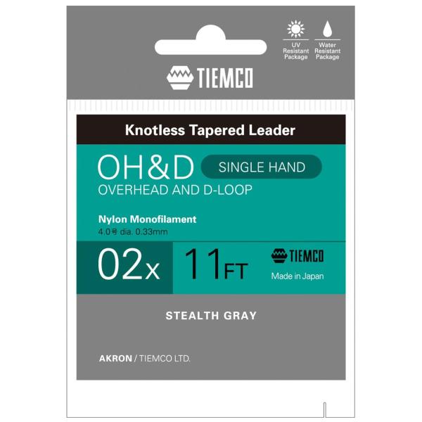 【商品概要】ステルスグレー【商品説明】【商品詳細】ブランド：ティムコ(TIEMCO)商品種別：スポーツ＆アウトドア商品名：ティムコ(TIEMCO) TIEMCO OH&amp;Dリーダー シングル 11FT 02X製造元：ティムコ(TIEM...